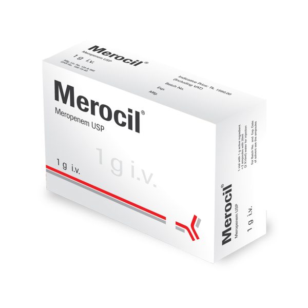 Merocil Meropenem Trihydrate USP